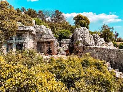 Likya Yolu - Lycian Way - Phellos Antik Kenti - Çukurbağ - Uyuyan dev dağı - Kaş doğa yürüyüşü